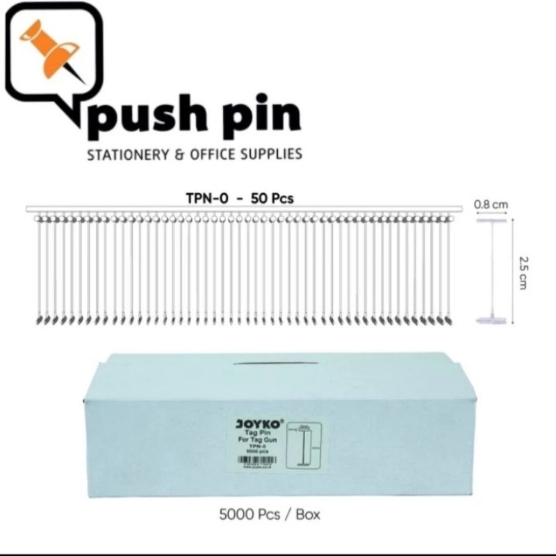 

Joyko Tag Pin TPN-0