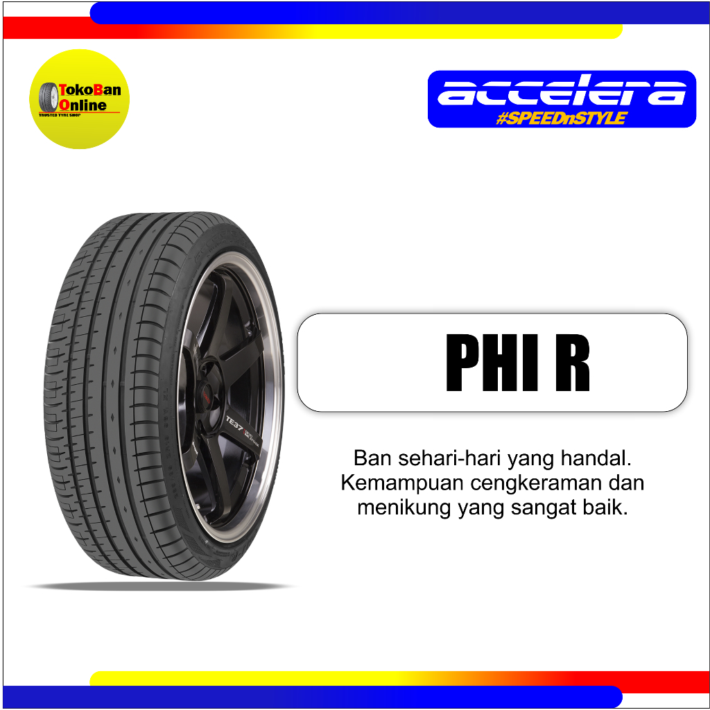 ban accelera 205/50 R15 20550R15 20550 R15 205/50R15 205/50/15 R15 R 15 PHI R PHIR