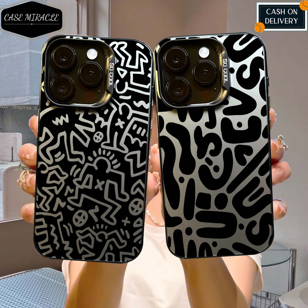 

CASE REALME C67 / C63 / C65 / C55 / C53 / C30 / C33 / C15 / C20 / C12 / C31 / C35 SO COOL HOLOGRAM PREMIUM MATTE - Motif ART 3 - softcase HYBRID IMD PLATE HOLOGRAM Cowo - Casing Glossy
