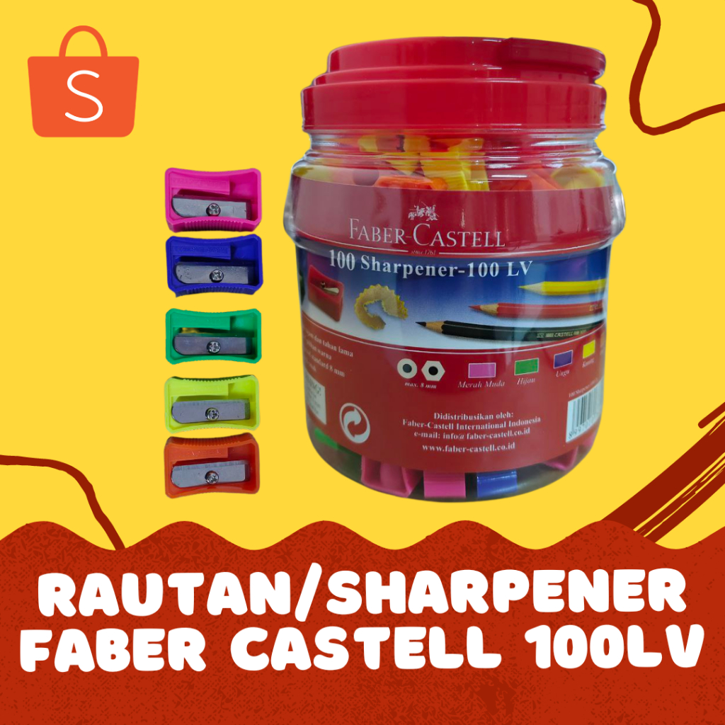 

Rautan (Pensil Sharpener) Faber-Castell 100LV
