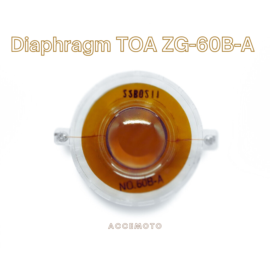 Spul / Membran / Pengeras Suara / Diaphragm TOA ZG-60B-A original TOA