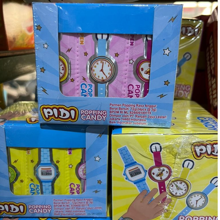 

Pidi Popping Candy gambar Jam Tangan