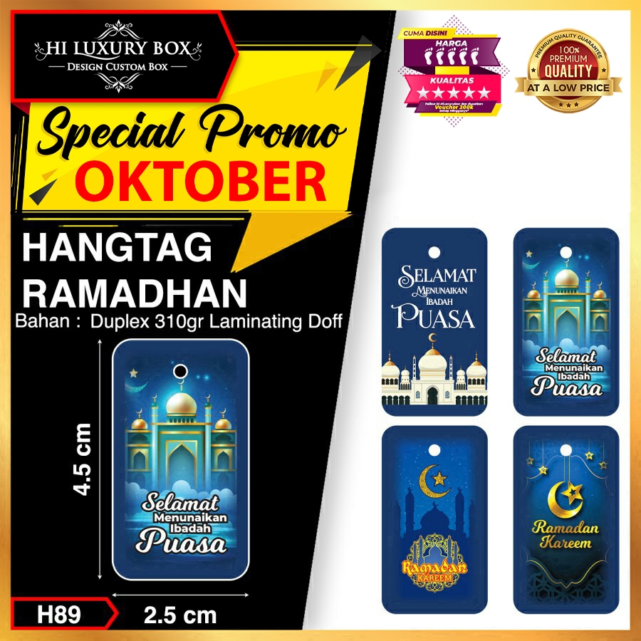 

Hangtag|Hangtag Murah|Hangtag Ramadhan|Hangtag Buka Puasa|H89