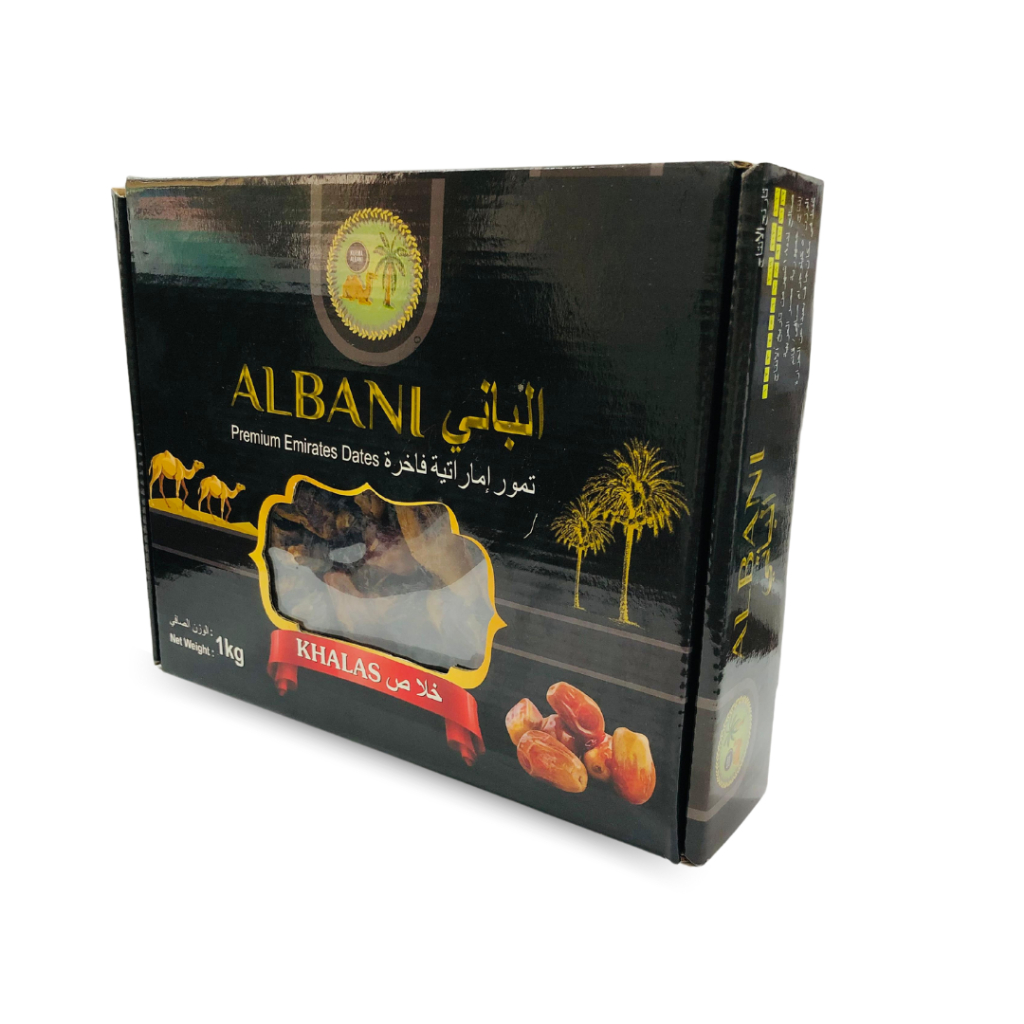 

Kurma Albani Emirates 1kg - Kurma Khalas Premium - Kurma Madina - Khalas Dates