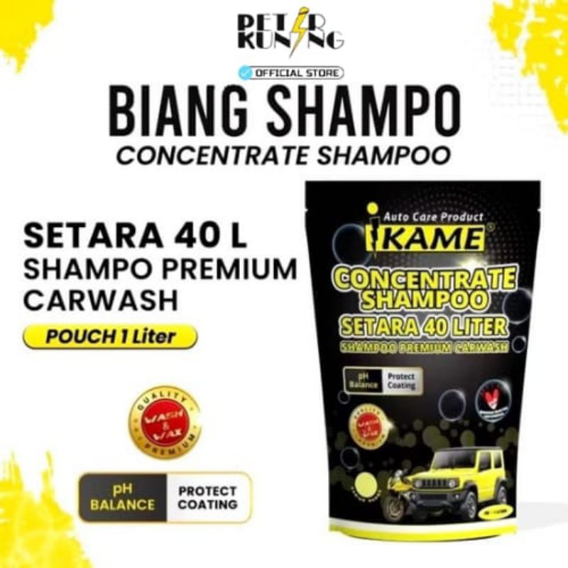 Biang Super Konsentrat Shampo Cuci Mobil Motor Pouch /Shampoo Biang Konsentrat Cuci Mobil Motor IKAM