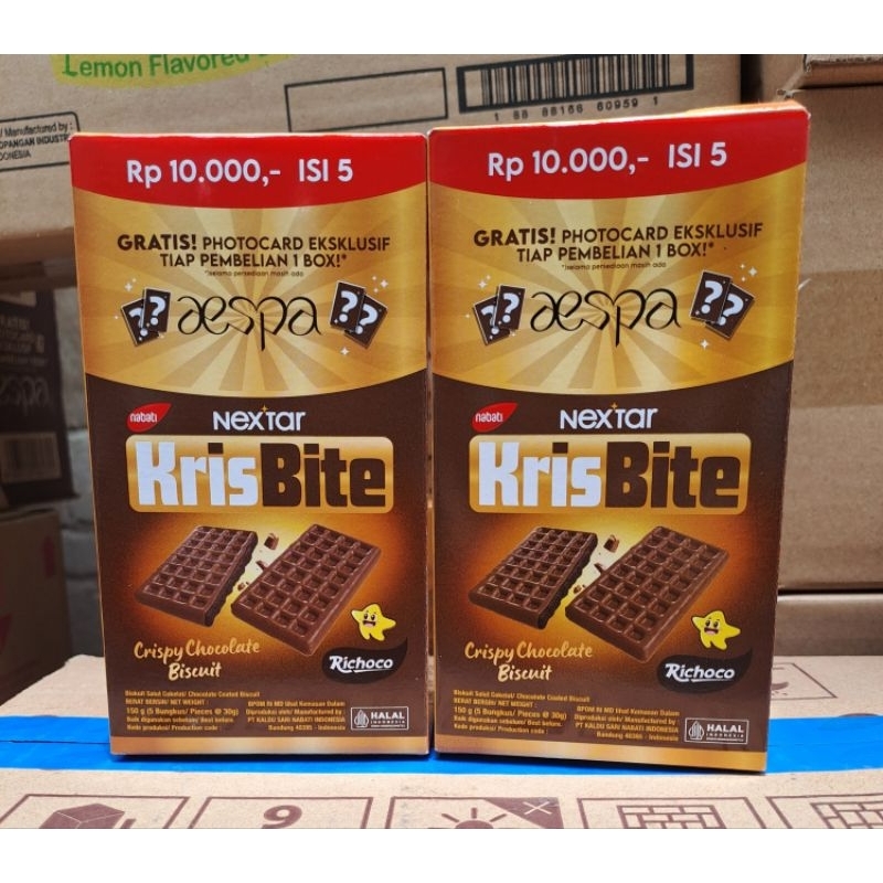 

Nabati Krisbite Aespa 1 box isi 5 pc