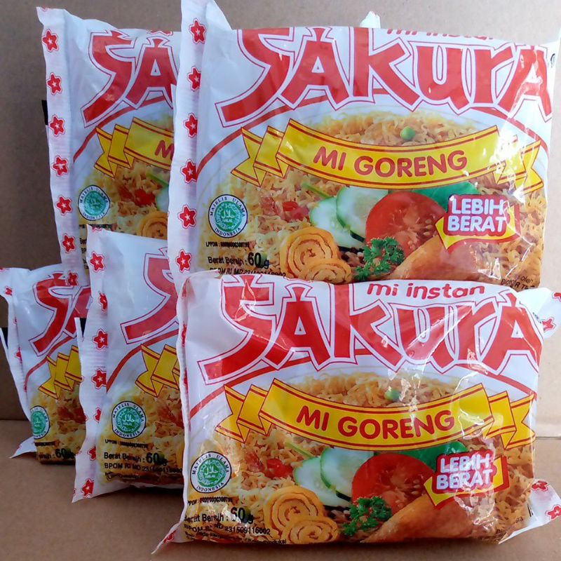 

Mie Instan Sakura Goreng 60G