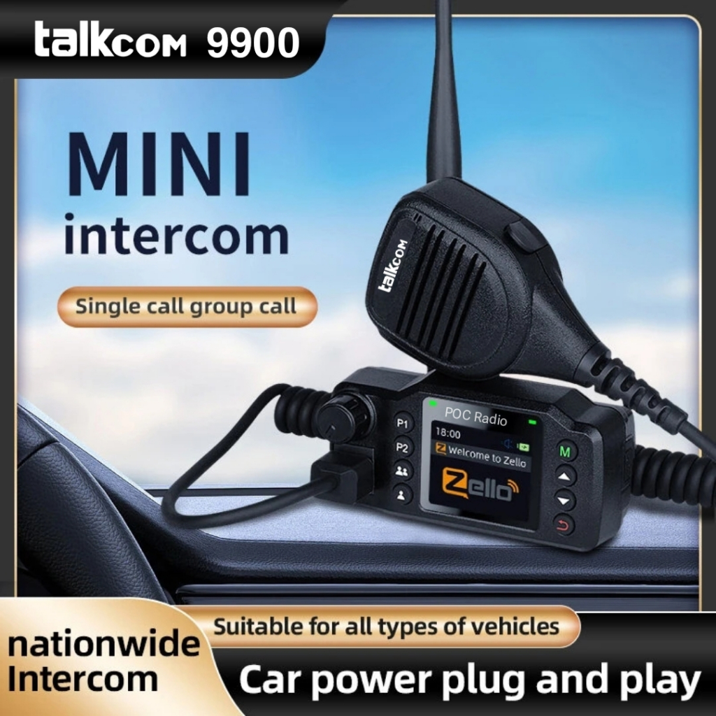 Mini Rig POC Android Talkcom 9900 Zello POC Global