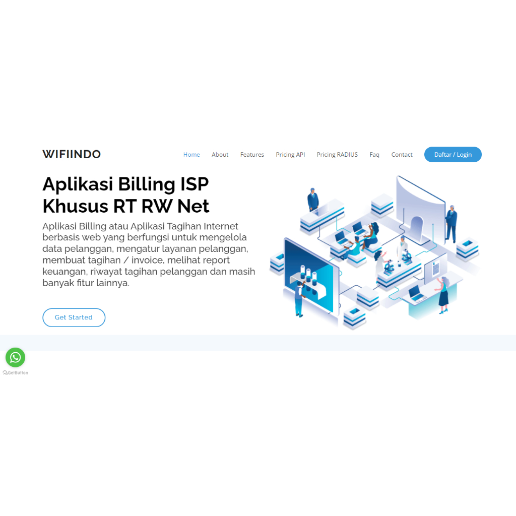 Aplikasi Billing RT RW Net / ISP Versi API Mikrotik