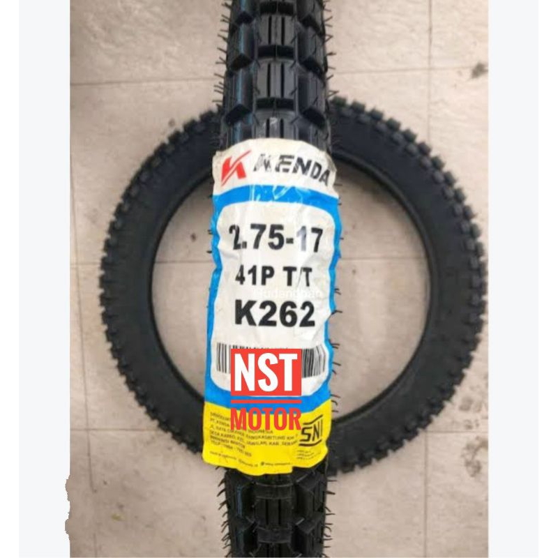 Ban Luar Kenda Semi Trail 275 - 17 K262 Ban Luar Semi Trail Honda Win 100 Motor Custom