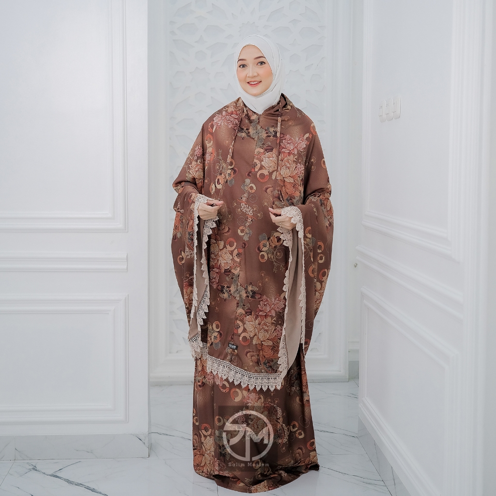 Salim Moslem - Mukena Dewasa 2in1 Armany Silk Lativa