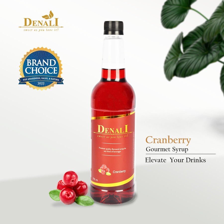 

Denali Syrup Rasa Cranberry