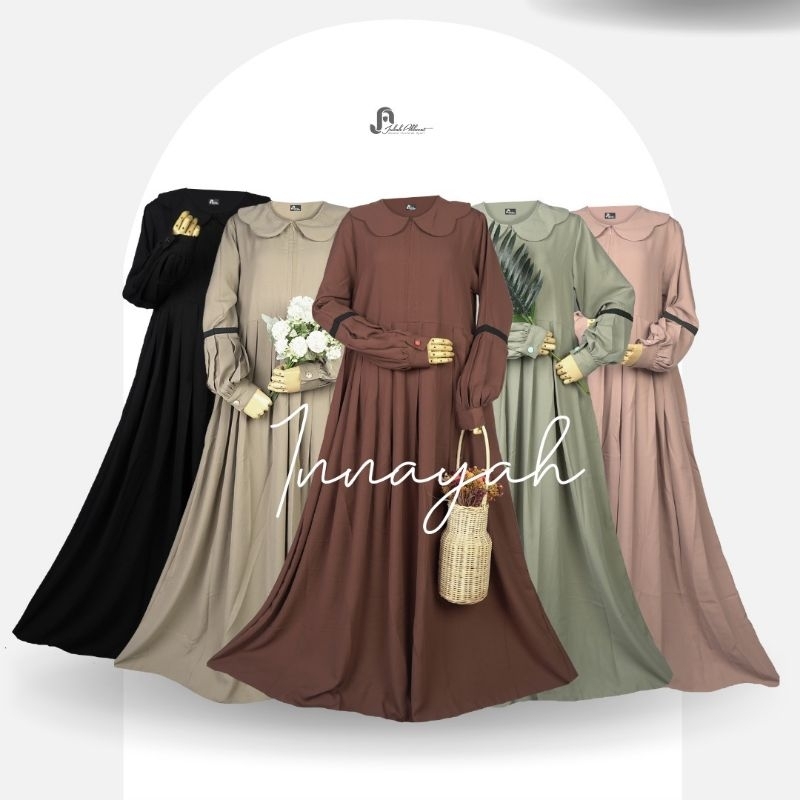GAMIS ELEGAN DAN MODIS SYARI : INNAYAH BY JUBAH AKHWAT