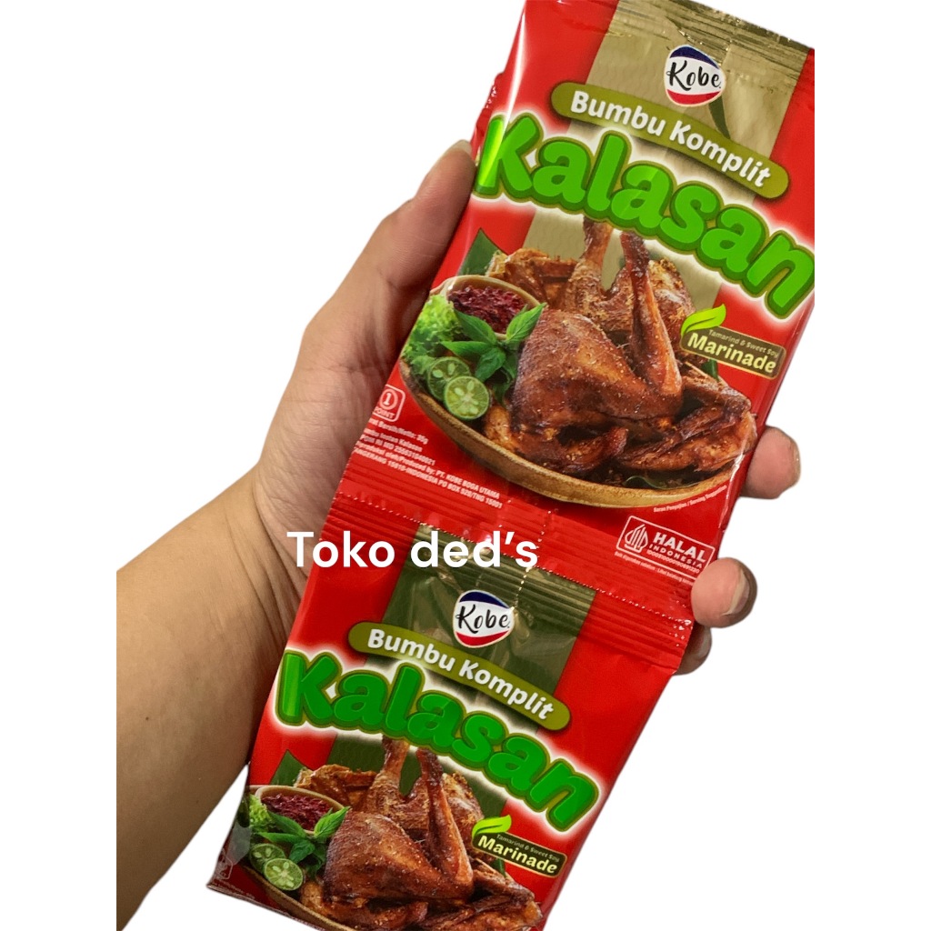 

Kobe Bumbu Kalasan 1renceng isi 12sachet