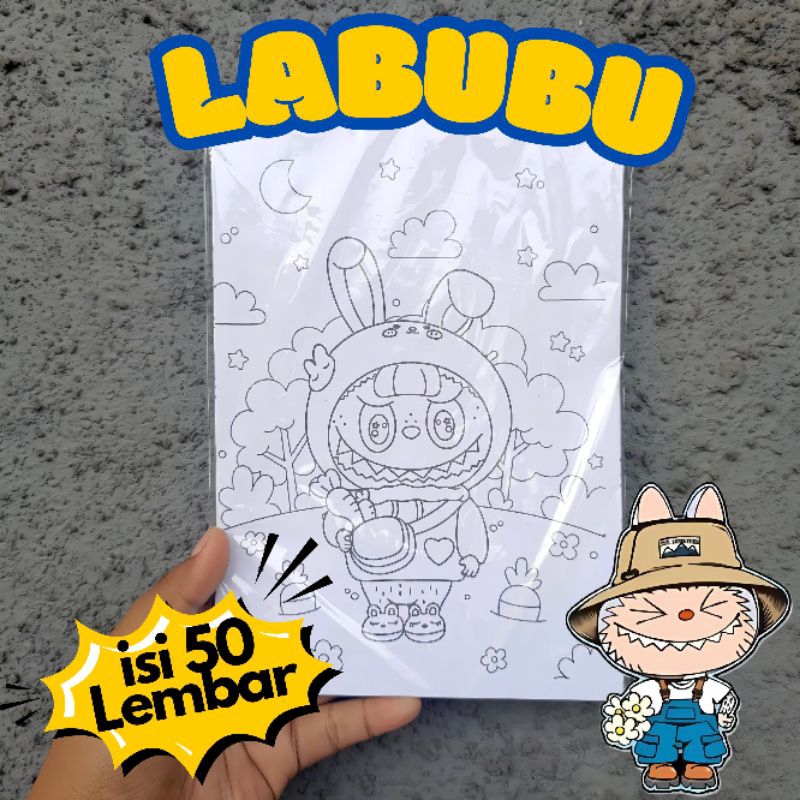 

ISI 50 Lembar - Lembar mewarnai isi 50 Lembar / Souvenir / Labubu / Mewarnai Anak / Avangers / Hello Kitty / Princess
