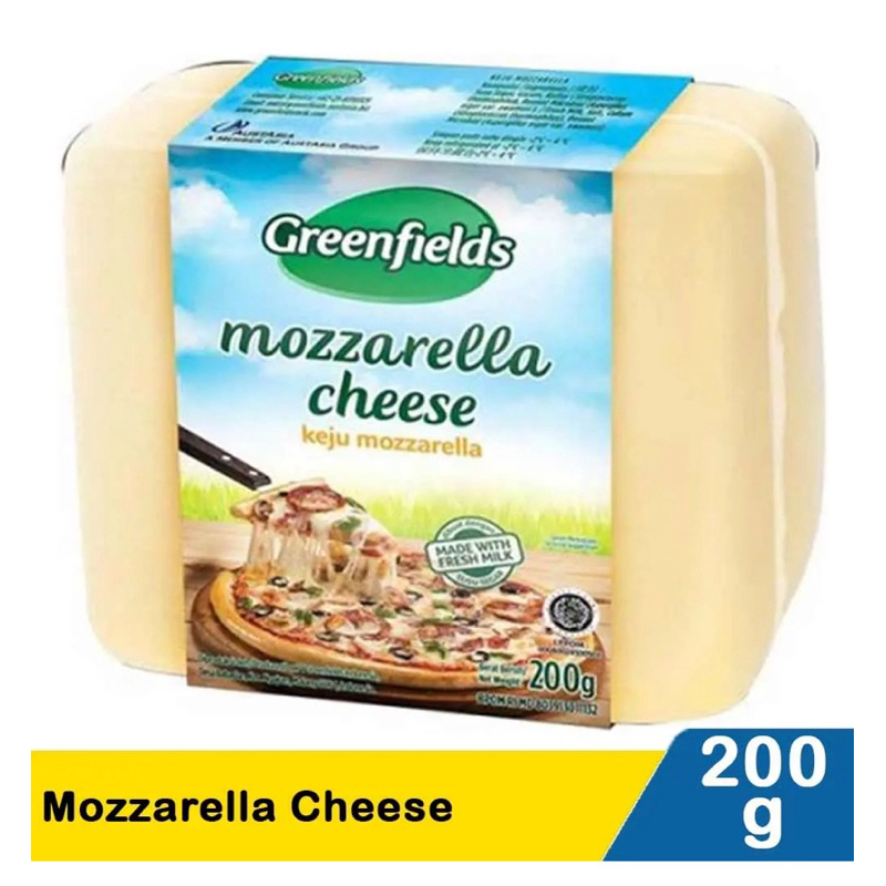 

GREENFIELDS MOZARELLA CHEESE 200 GR - KEJU—TND02