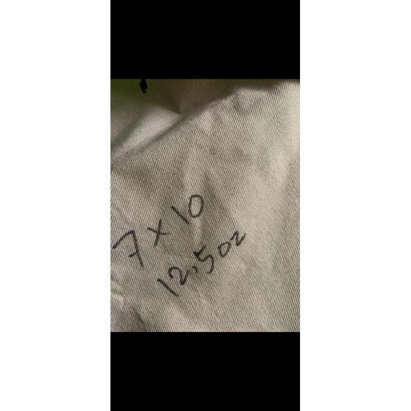 kain kanvas twill 12,5 oz full katun jamin celup