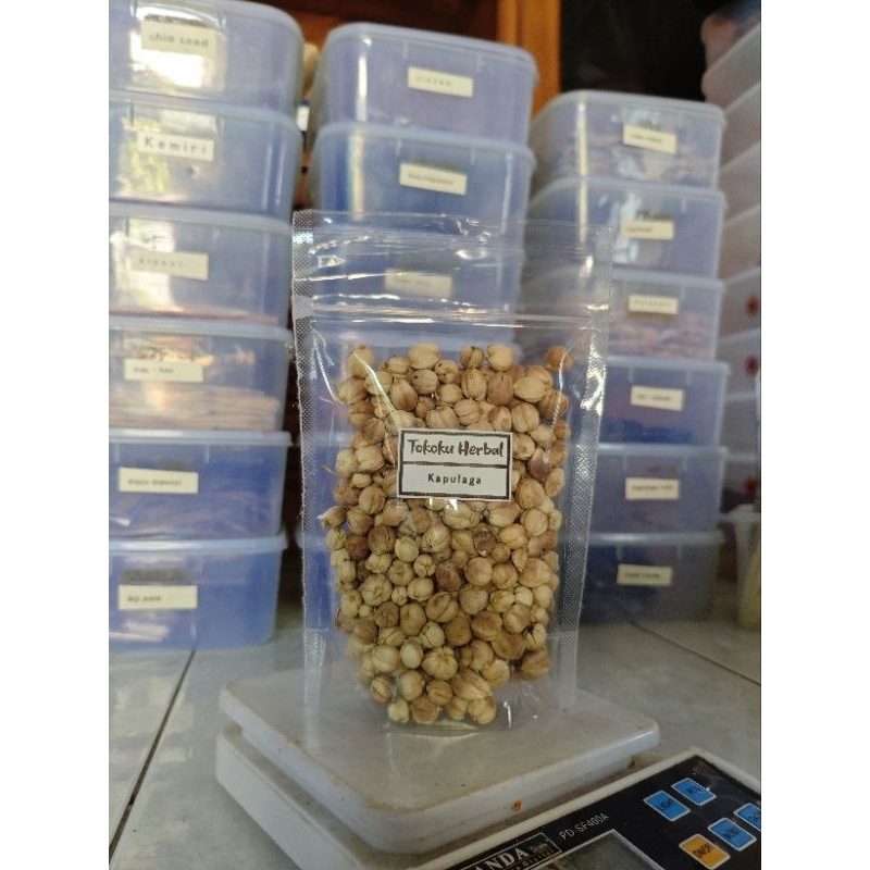 

Kapulaga putih bulat 100gr