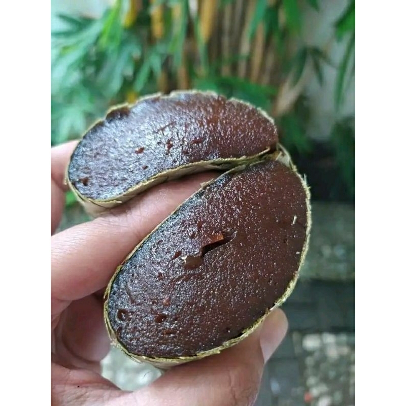 

dodol/kelamai/alame/ulame asli Sidempuan legit manis lembut gula aren asli rasa ori berat 250 gram terlaris