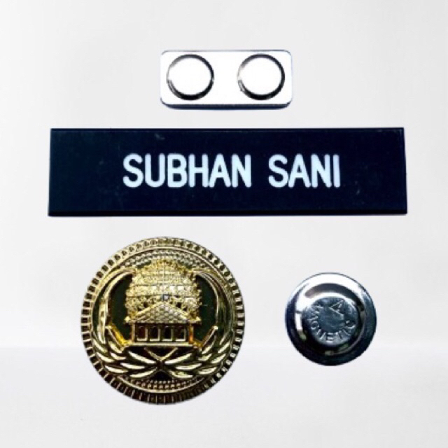 

1PAKET NAME TAG + PIN KORPRI ASN PREMIUN TERBARU
