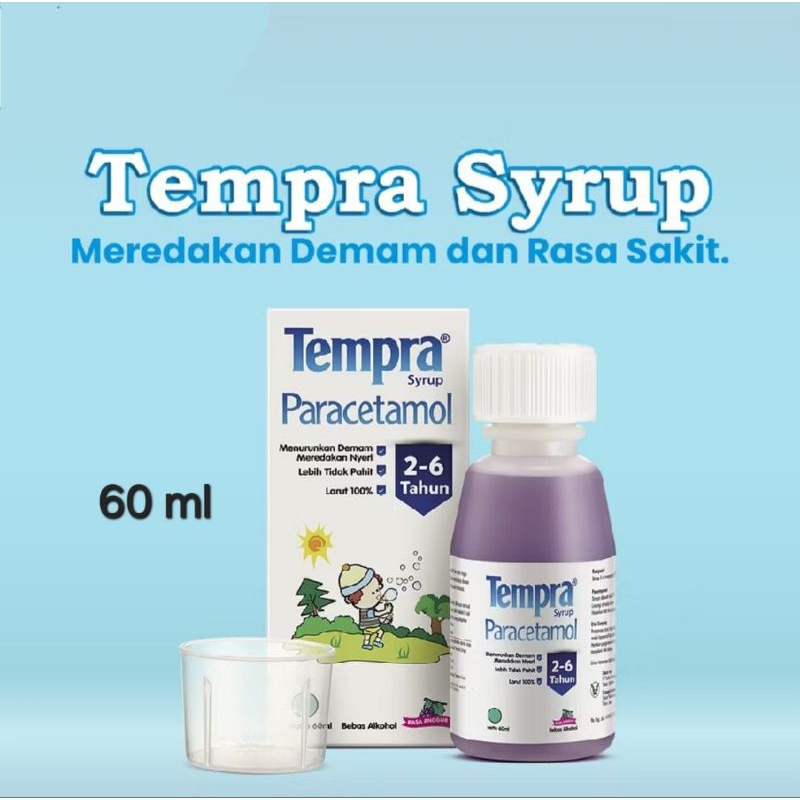Tempra syrup demam Anak
