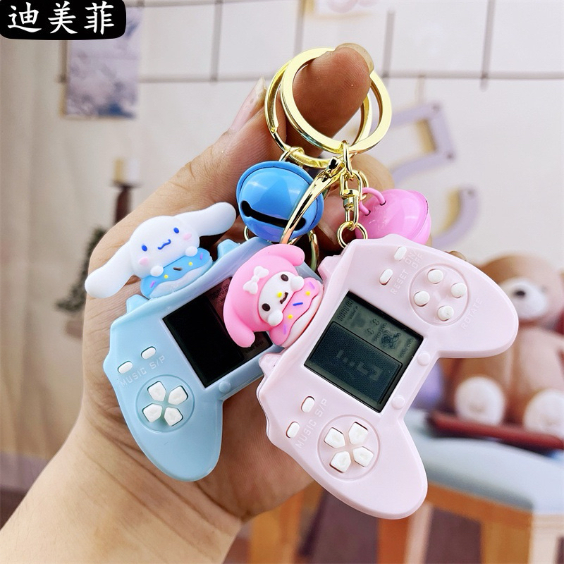 Delunashop DL716A gantungan kunci Mini Game Stik Ganci motif boy girl lotso cinnamonroll stella exbo