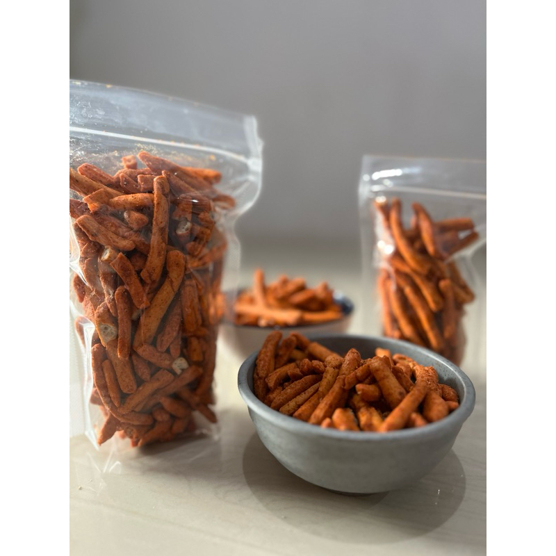 

Basreng Daun Jeruk isi 70 g dan 200 g homemade
