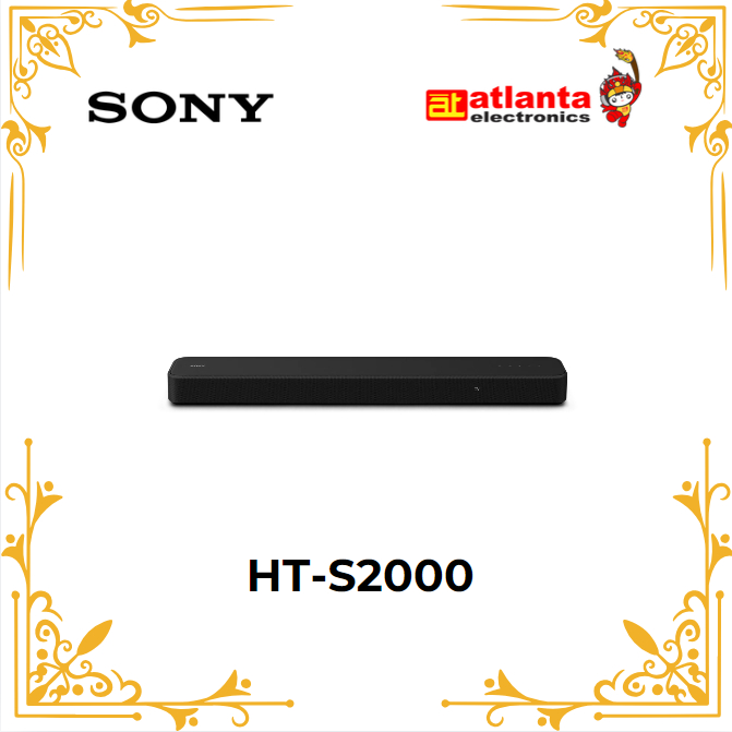 SONY HT-S2000 Soundbar | 3.1ch | Dolby Atmos | Home Theatre & Soundbar