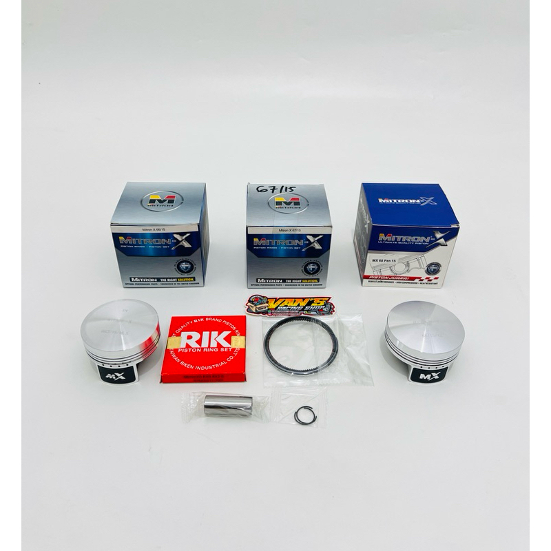 PISTON MITRON DOME MENTAH  66 PEN 15 | 67 PEN 15 | 68 PEN 15 | 70 PEN 15