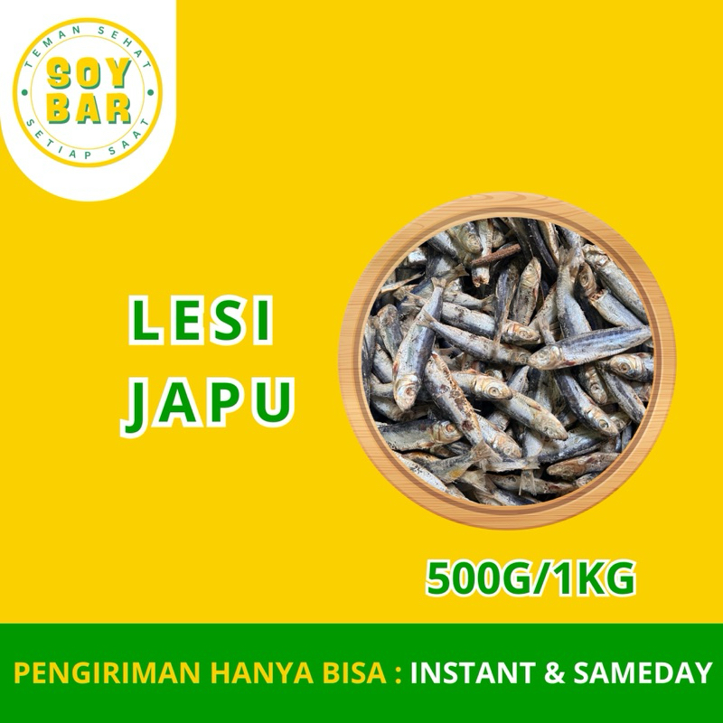 

Lesi Japu Asin | 500G / 1KG | Soybar