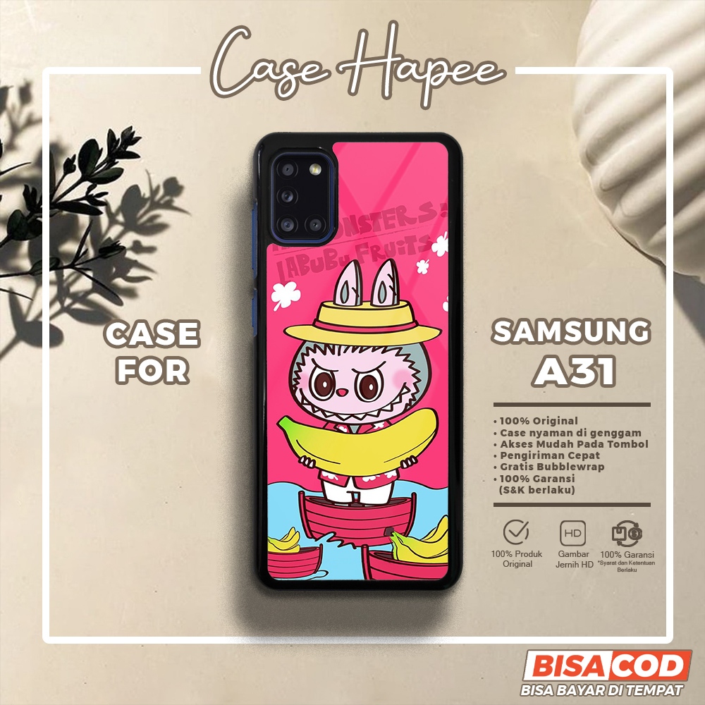 Case Samsung A31 Casing Samsung A31 [LBBU] Casehapee Case Glossy Case Aesthetic Custom Case Premium 