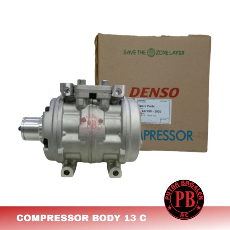 compresor kompresor ac mobil body  13c futura taruna feroza starlet