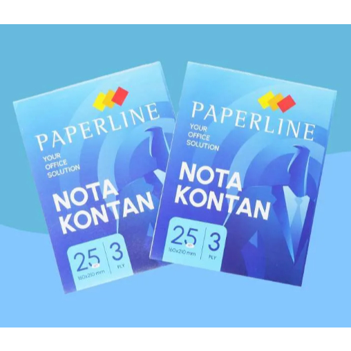 

Buku Nota Kontan 3 Ply Besar Paperline