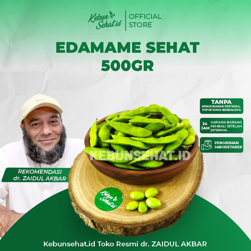 

Edamame Sehat | Bebas Pestisida
