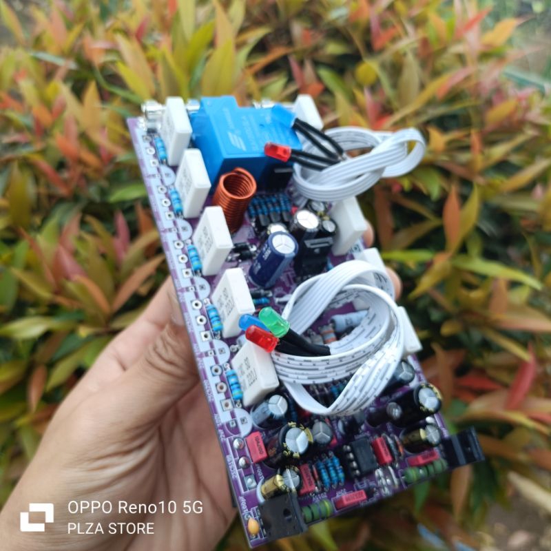 Kit driver SOCL 506 TEF 2U 15cm plus protector speaker dan led indikator untuk 5 set tr final Toshib