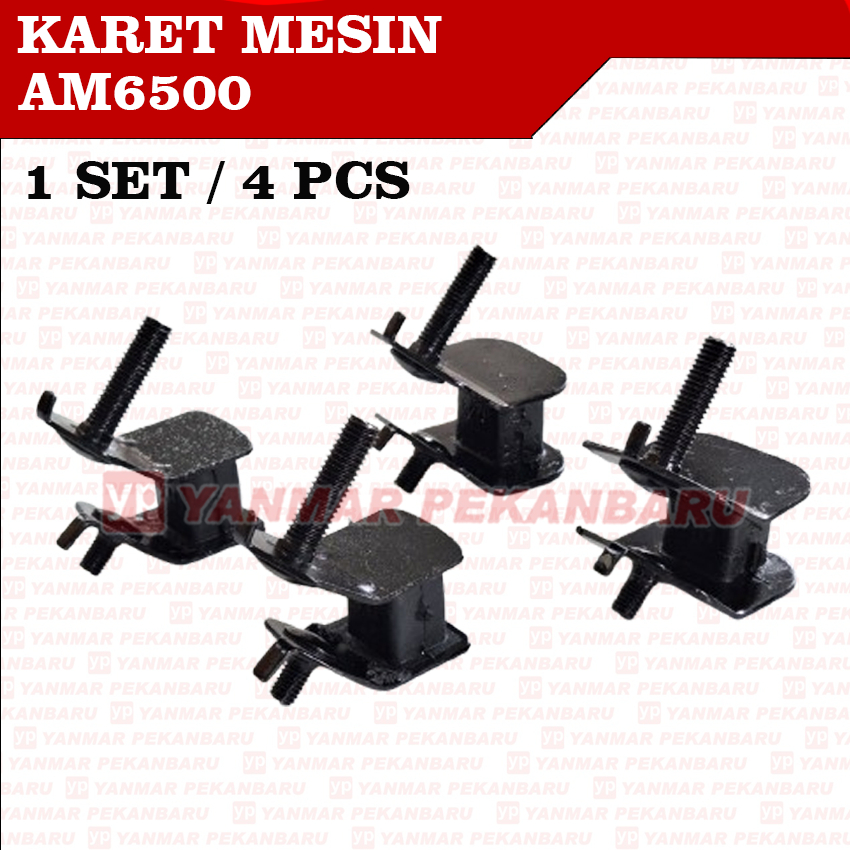 5000 6500 Karet Mesin Engine Mounting Karet Bangku Kaki Genset 7000 Watt