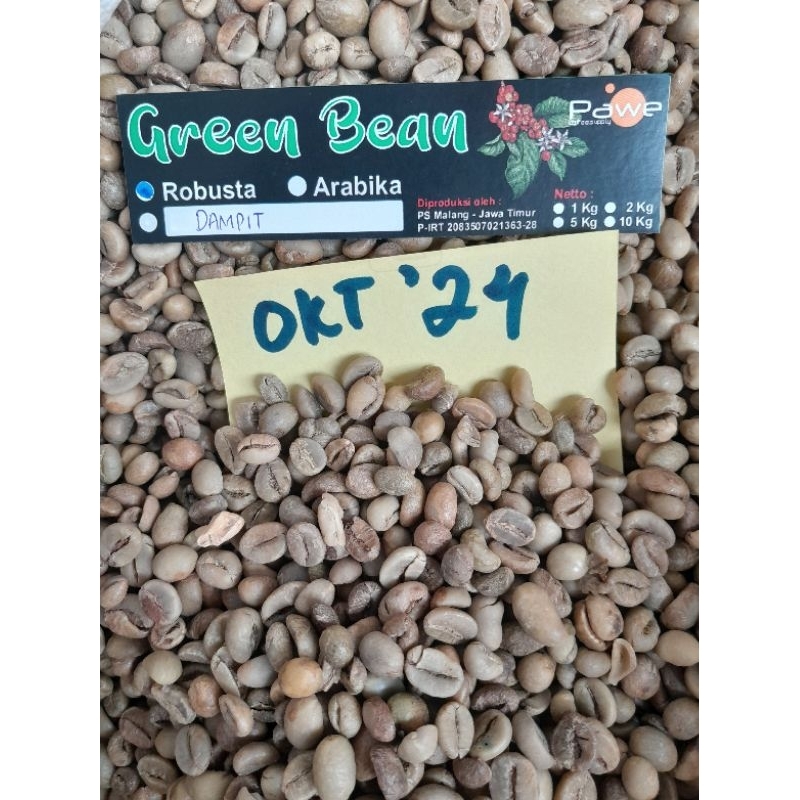 

Green Bean Robusta Dampit Malang