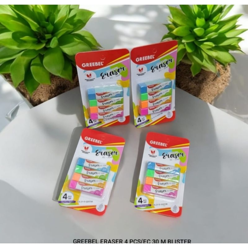 

PENGAHAPUS 4pcs/set blister GREEBEL