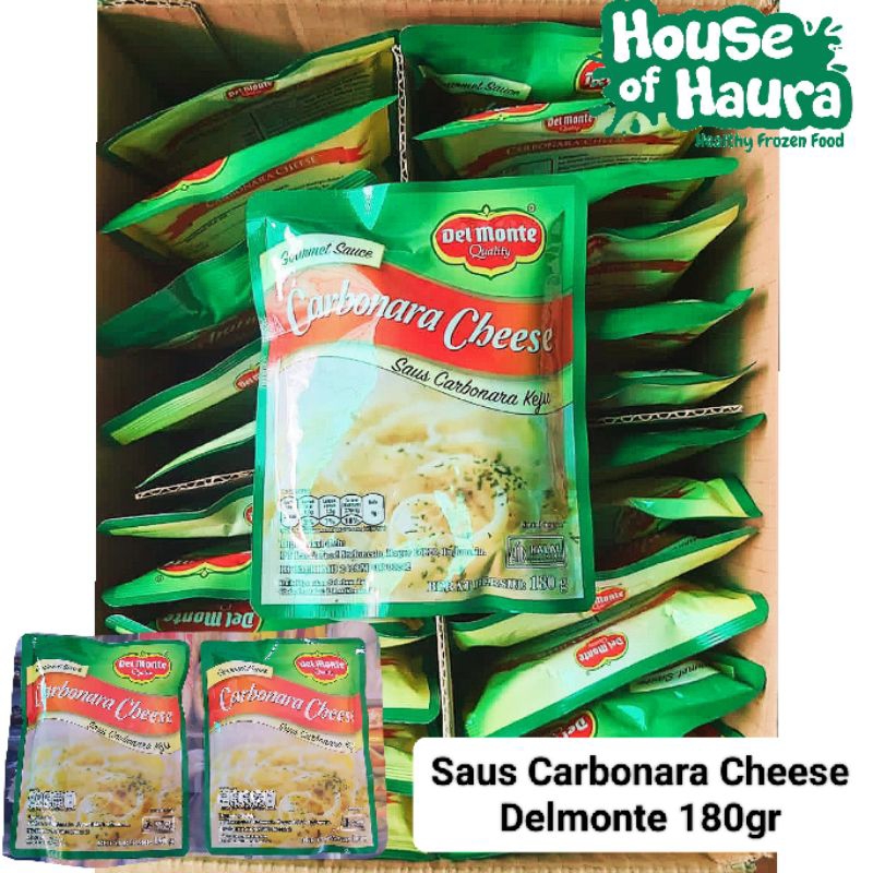 

Saus Carbonara Cheese Delmonte / bisa kirim pake jnt minimal 3pcs