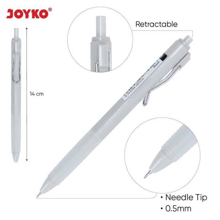 

Joyko GP-343 Pasuteru 0.5 mm Gel Pen Bolpen