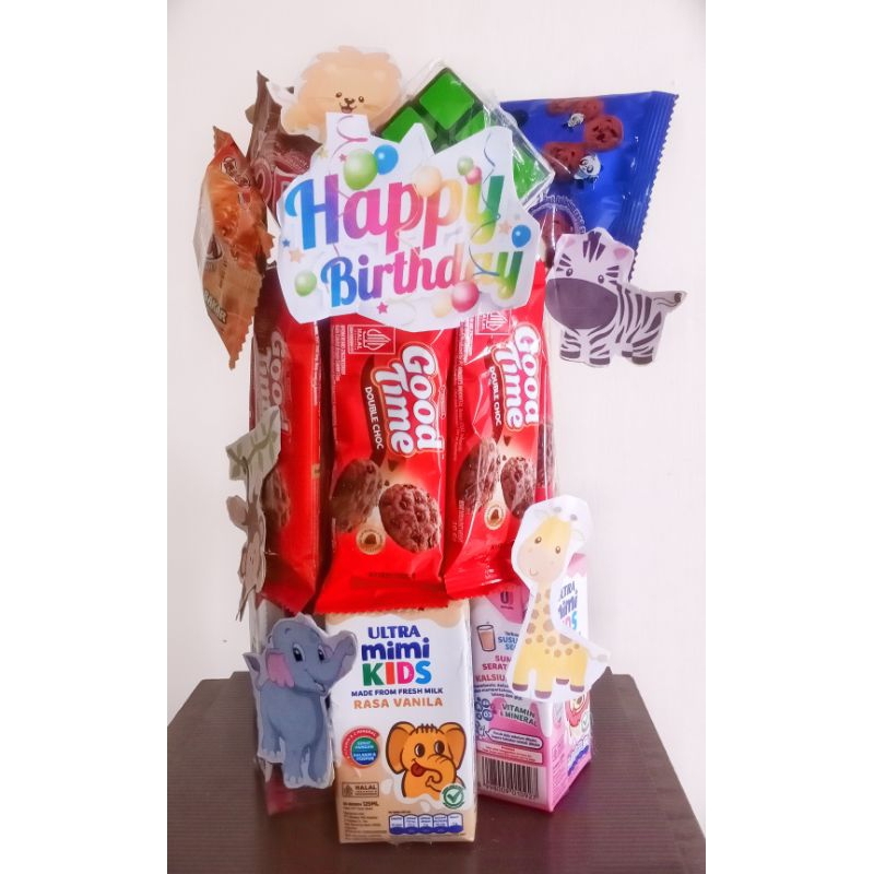

snack tower / hampers ultah
