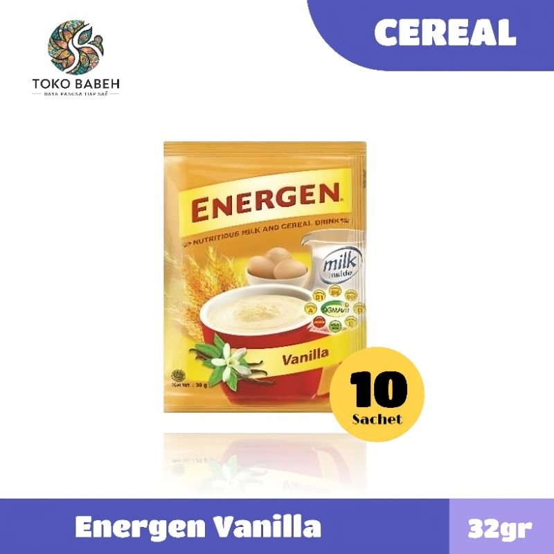 

Energen Vanilla 10 Sachet 32gr Cereal Instant