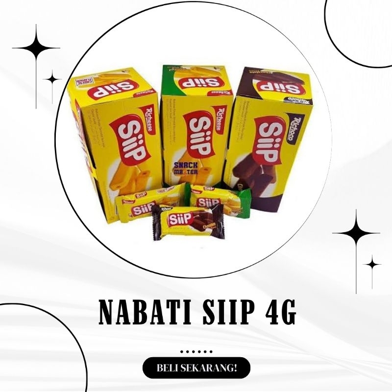 

Nabati Siip 4g 1 box isi 20pcs ecer nabati siip 500