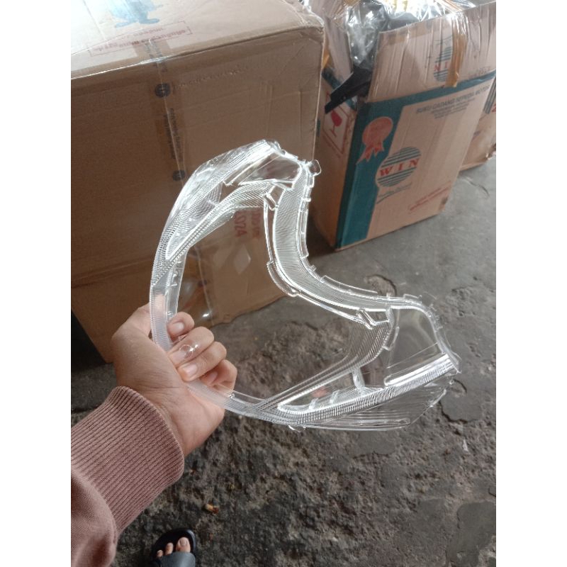 Kaca Mika lampu depan Mio M3