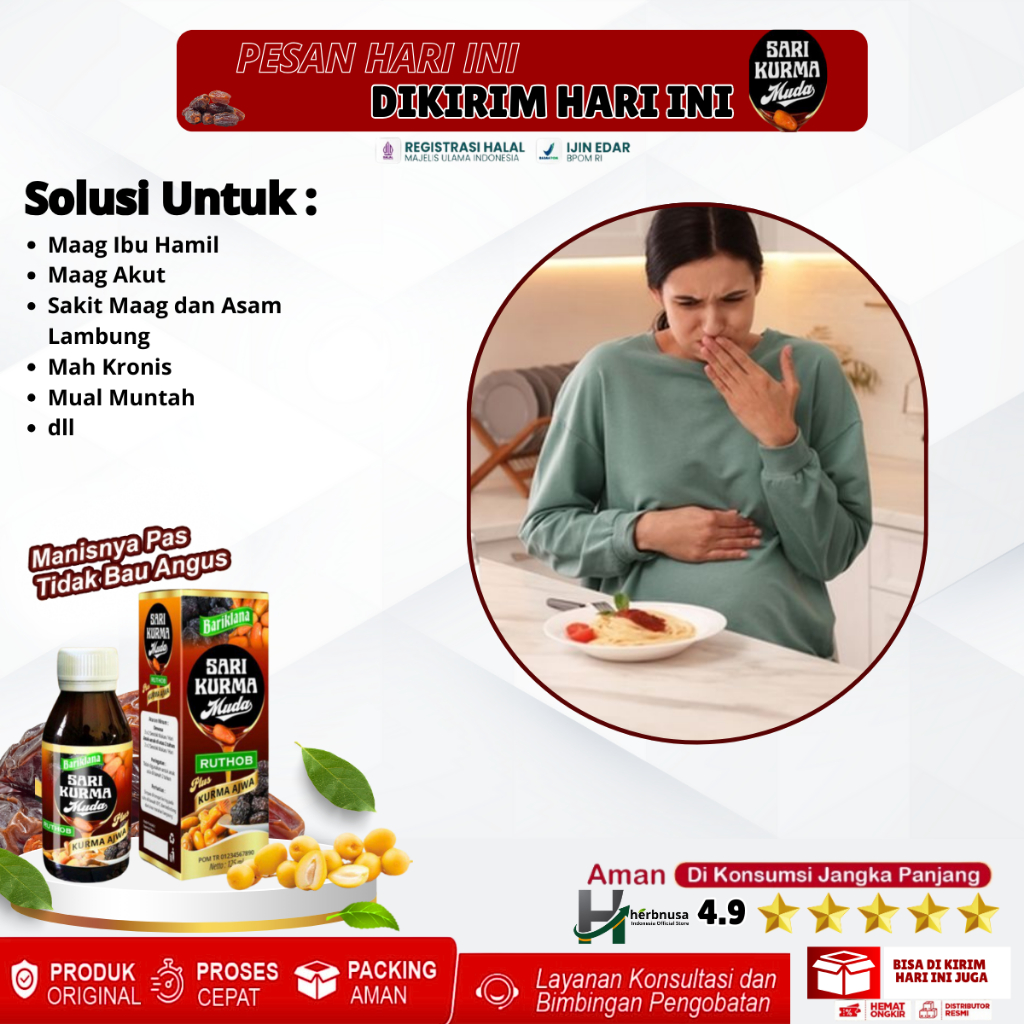Obat Maag Ibu Hamil, Obat Magh Ibu Hamil, Herbal Mag Ibu Hamil & Anak, Maag Akut Alami, Madu Sakit M