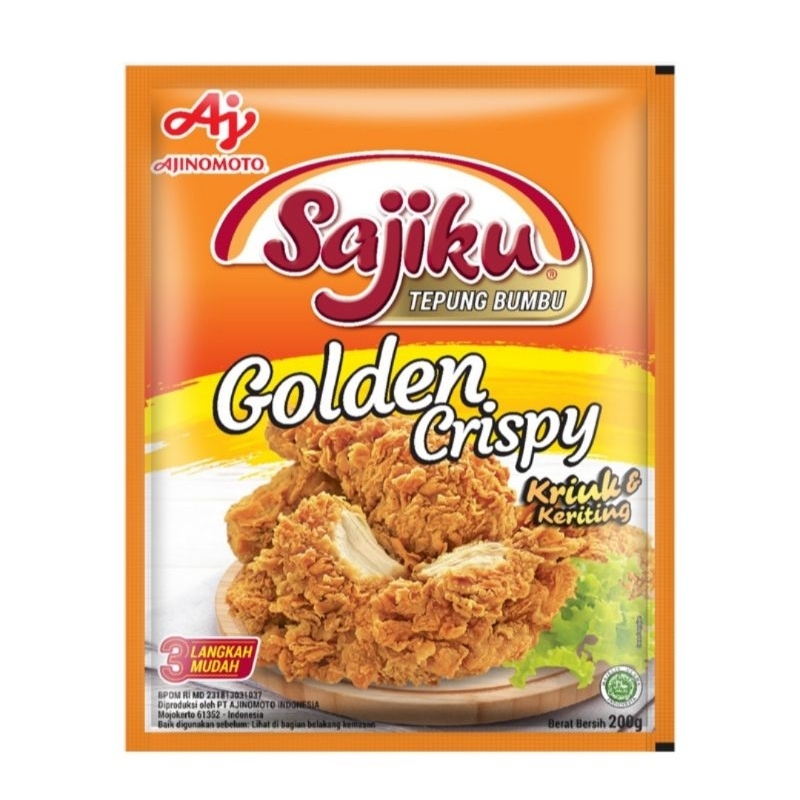 

Sajiku Tepung Bumbu Golden Crispy 200 g