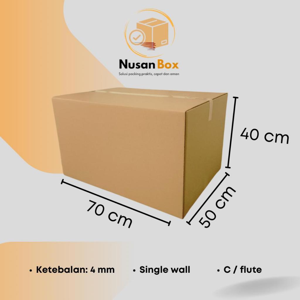 

KARDUS PACKING KARTON BOX POLOS 70X50X40 CM