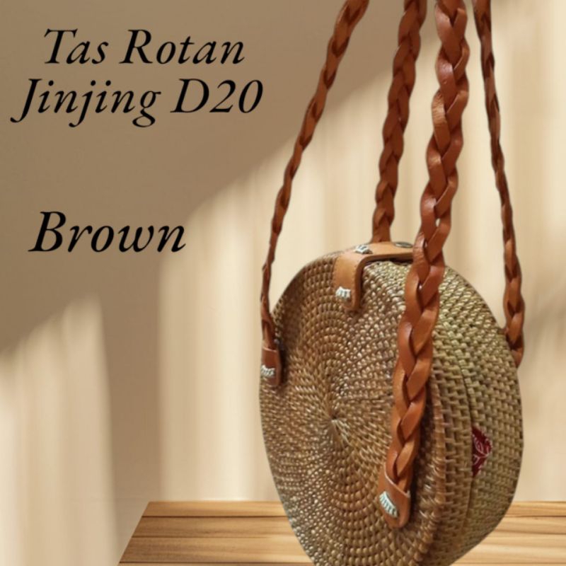 Tas Rotan Jinjing Best Seller Bali Selempang Wanita