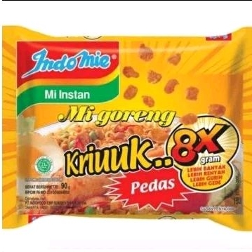 

Ready !! Indomie Goreng Kriuk Pedas / Indomie Goreng Pedas 85gr (Ecer)