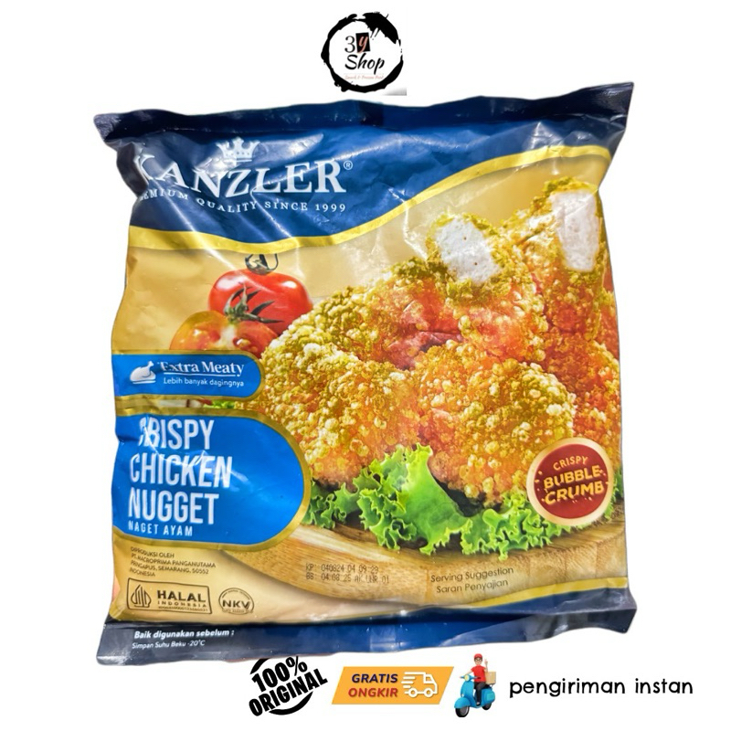 

CRISPY CHIKEN NUGGET KANZLER 450 gr